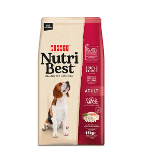 Nutribestido Adulto Frango e arroz 15kg | Adult dogs